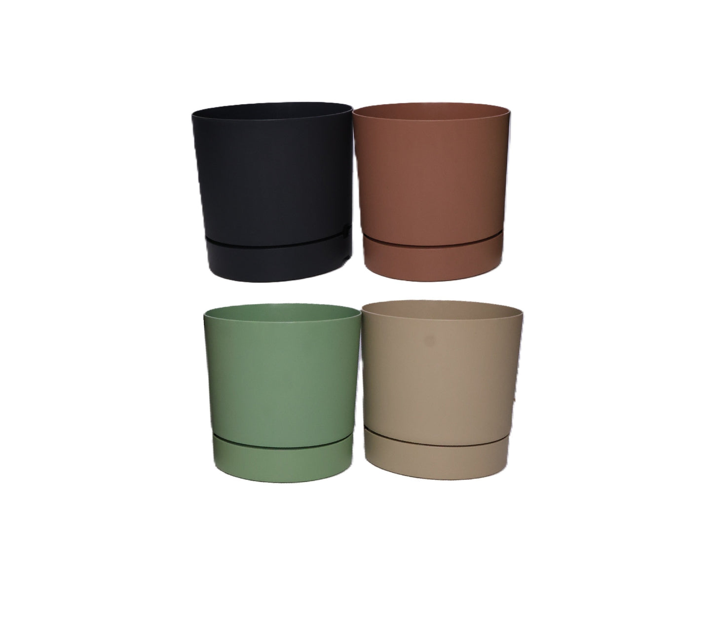 1 x Oliver Plastic FLower Pot - Various options
