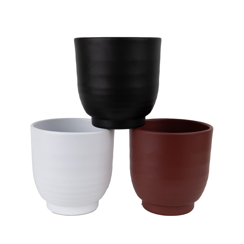 Ares Ceramic Pot - Various Colours