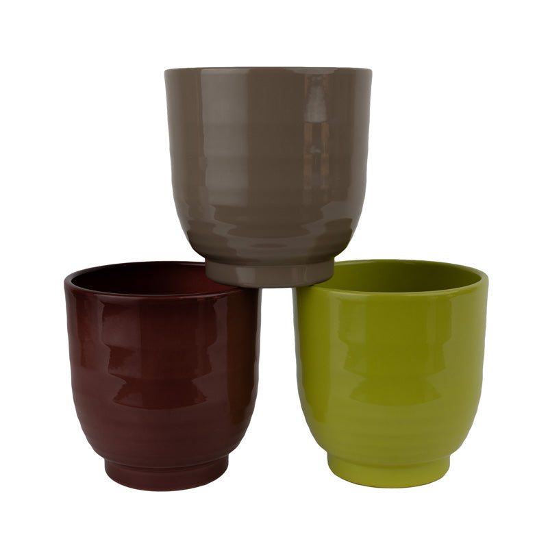 Ares Ceramic Pot - Various Colours