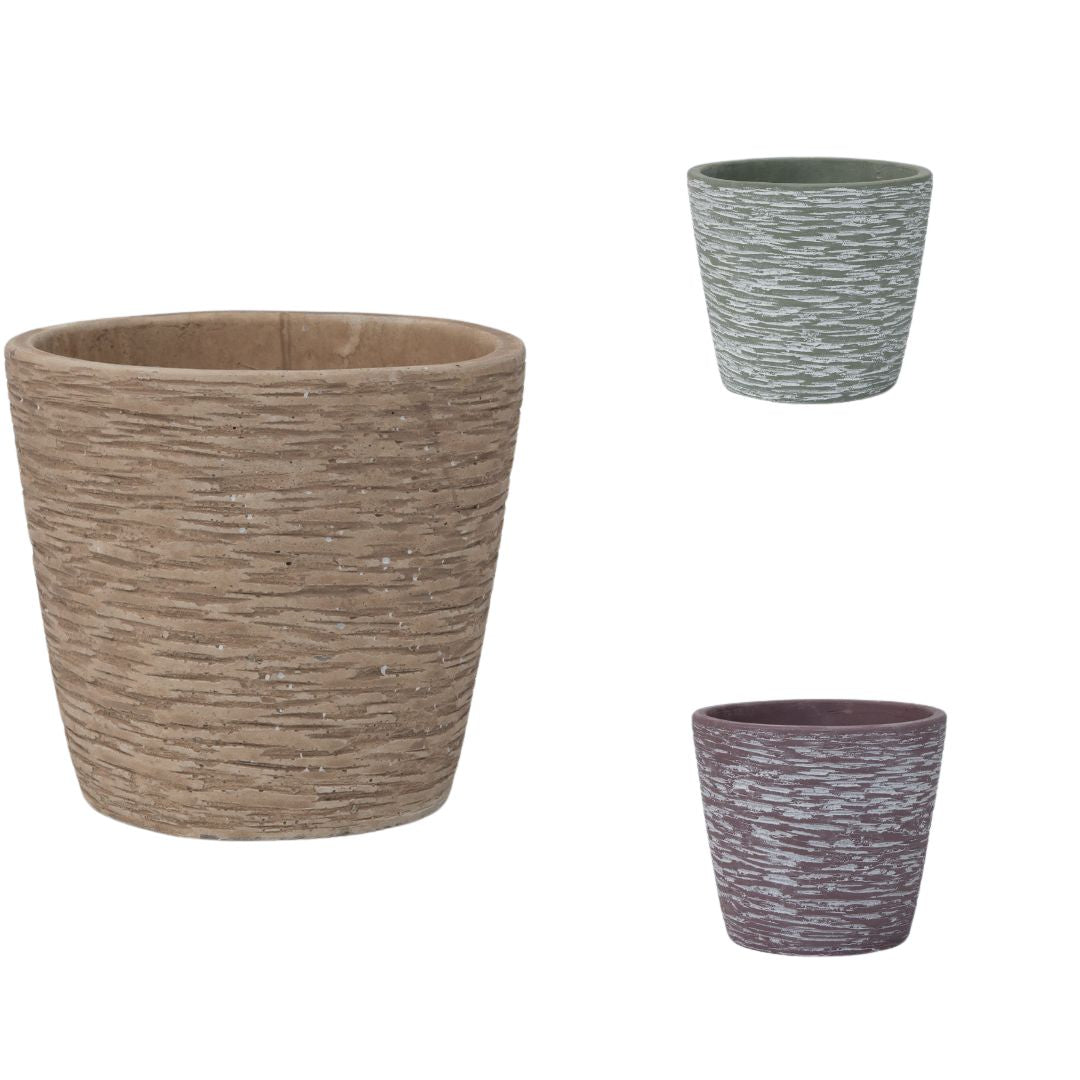 1x Concrete Sands Pot - Various Colours