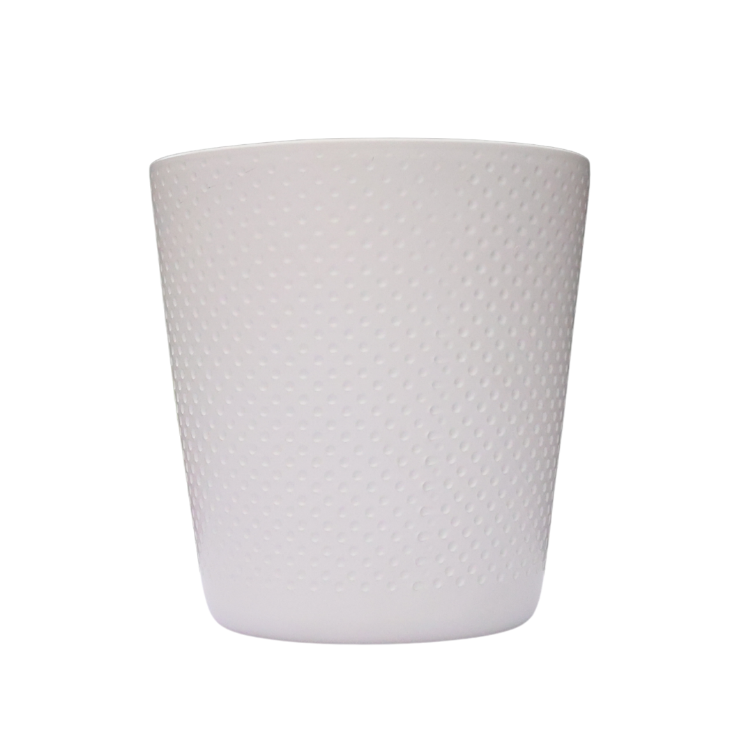 Oliva Pot  D17 - Matte White