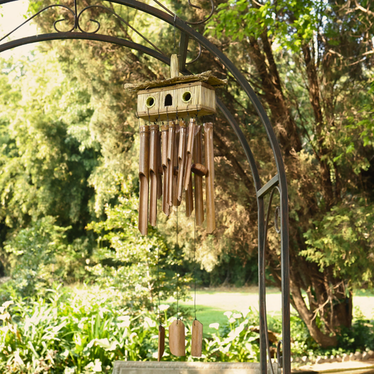 1x Wind Chime - Bird House