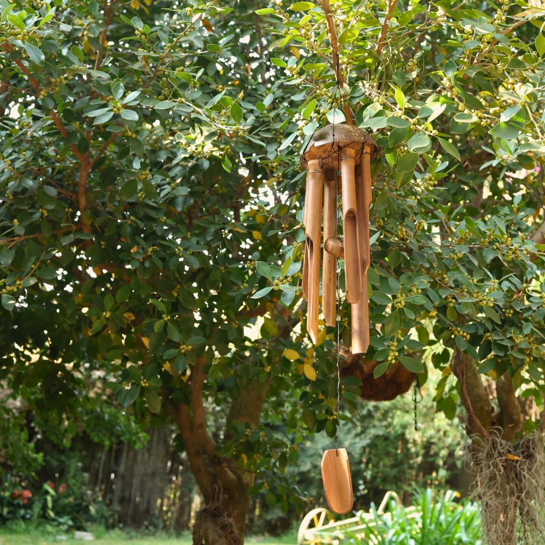 1x bamboo Wind Chime - Various Sizes