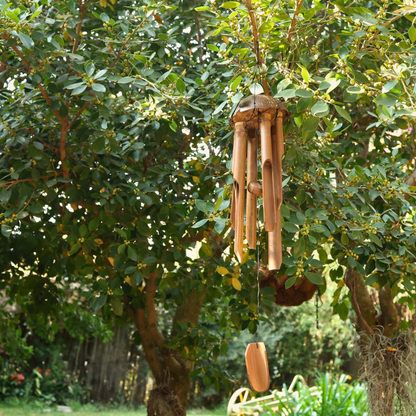 1x bamboo Wind Chime - Various Sizes