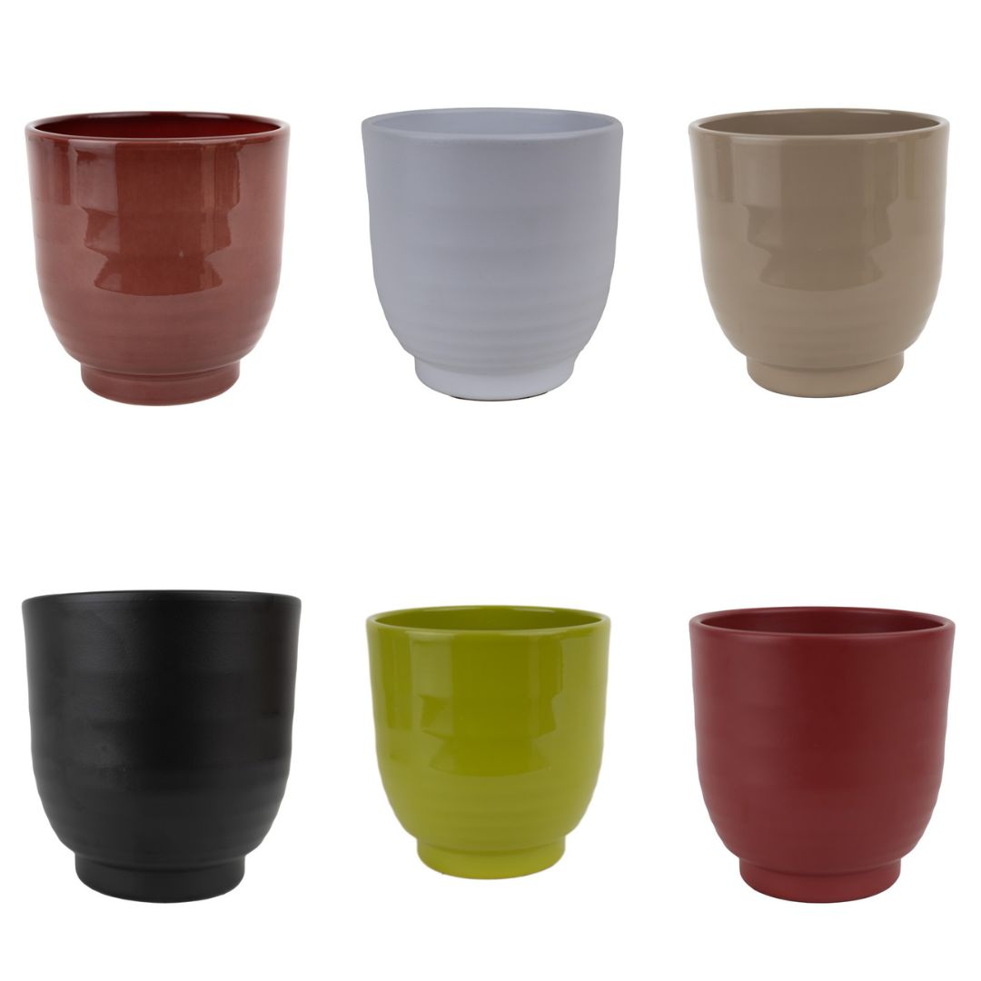 Ares Ceramic Pot - Various Colours