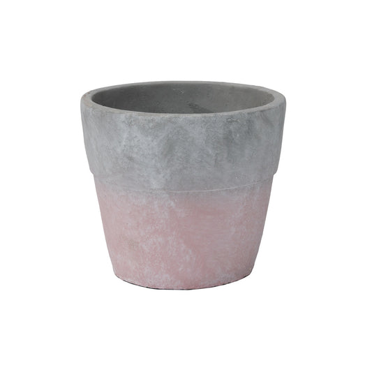 1x Concrete Base Pot - Various Colours