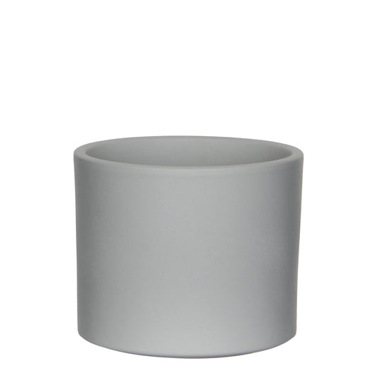 1x Era Round Pot - Light Sand Grey