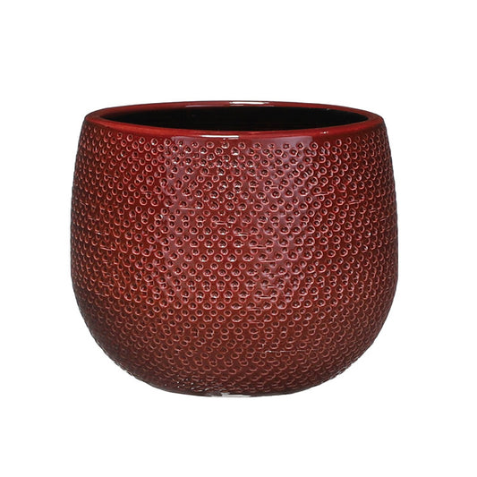 Gabriel Round Pot - Bordeaux