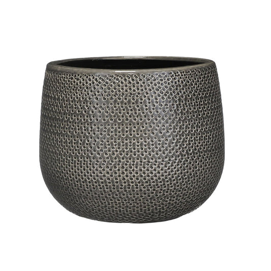 Gabriel Round Pot - Grey