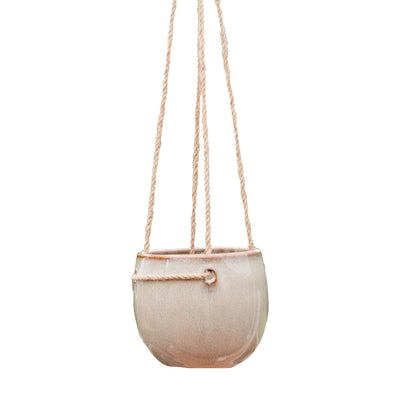 1x Reactive Glaze Hanging Pot - D11cm
