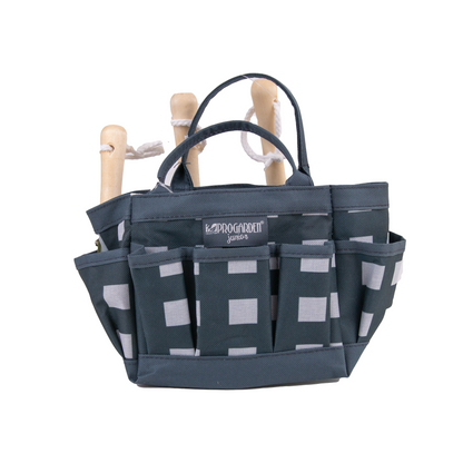 1x Kiddies Gardening Tool Bag - Navy Blue