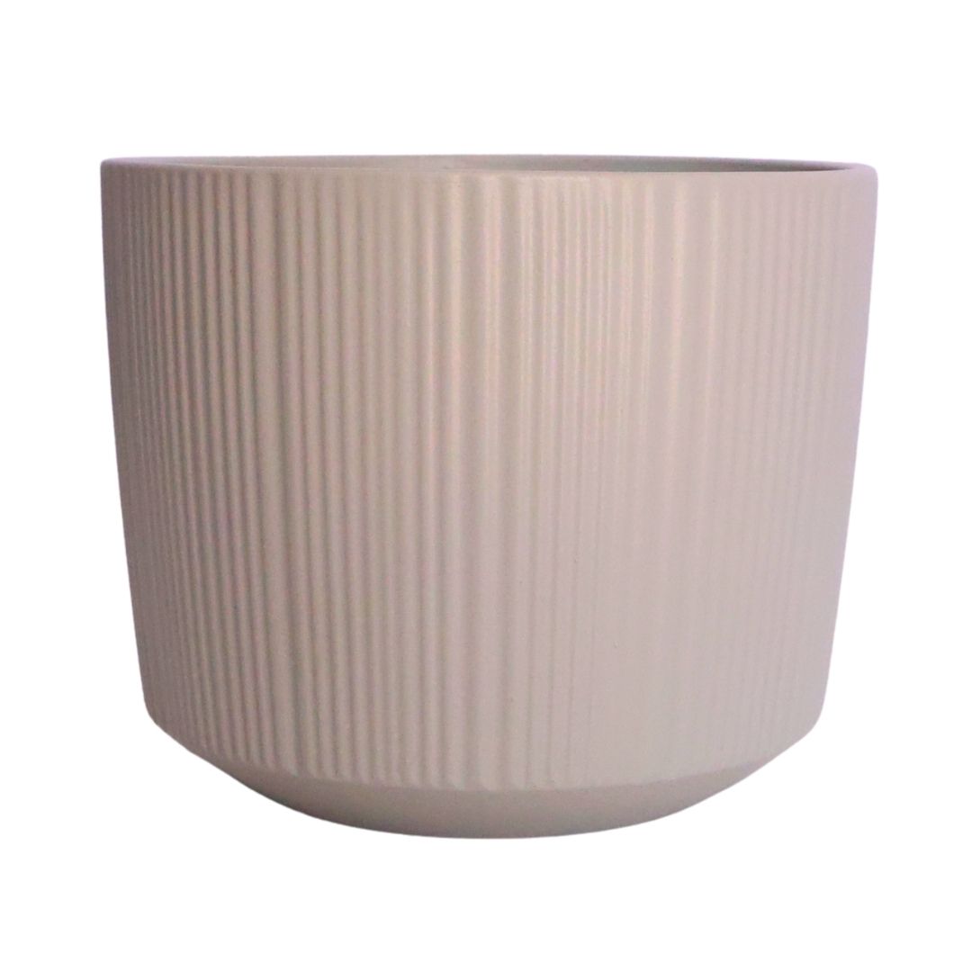 Jacqueline Ceramic Pot D12.5 - Various Colours