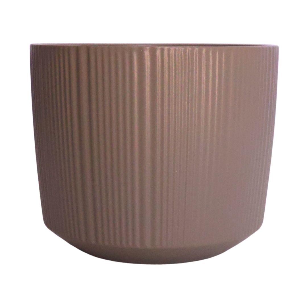 Jacqueline Ceramic Pot D12.5 - Various Colours