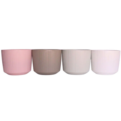 Jacqueline Ceramic Pot D12.5 - Various Colours