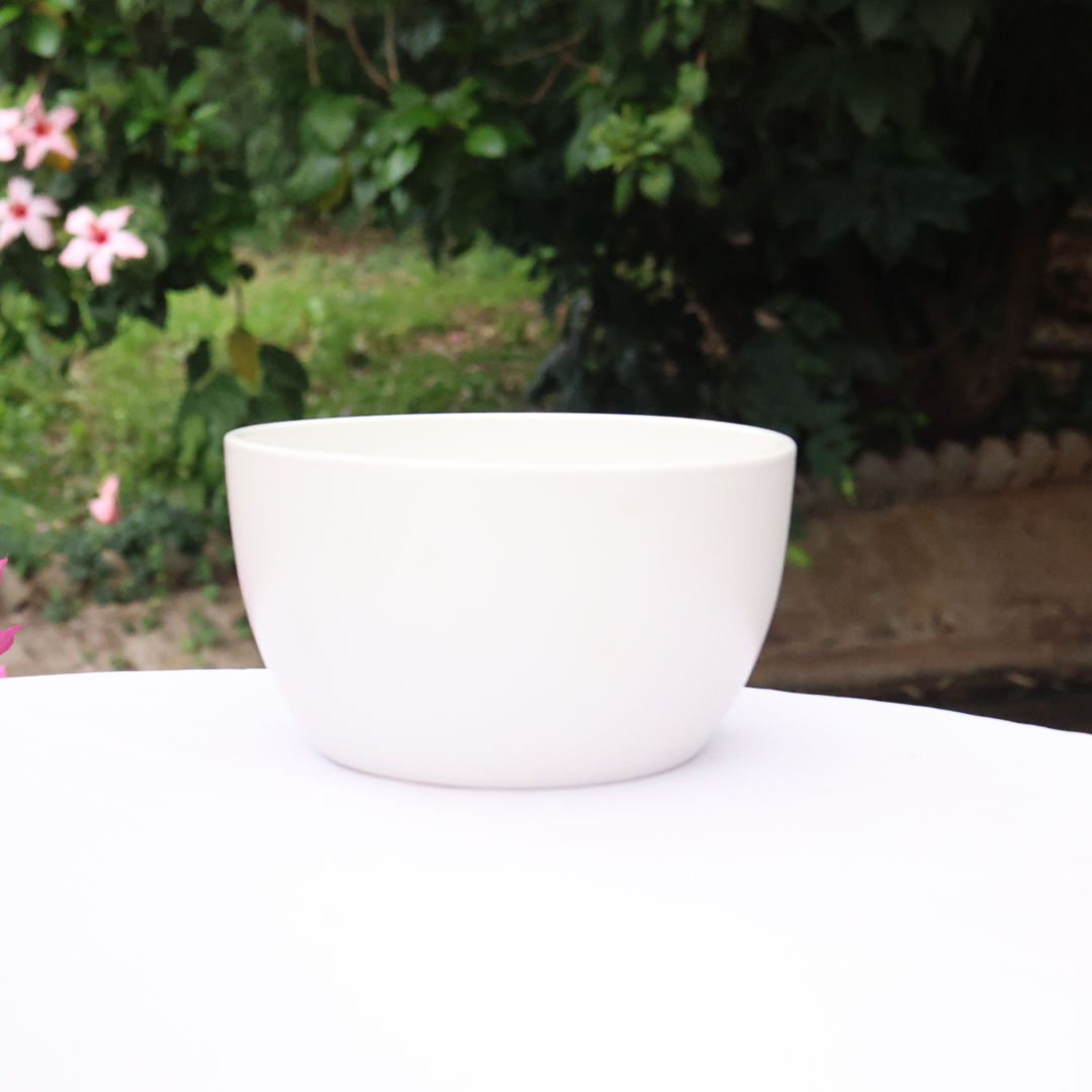 Kitty Ceramic Bowl D19 - White