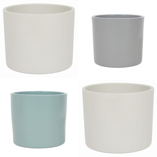 Rosa Ceramic Pot - Various Colours