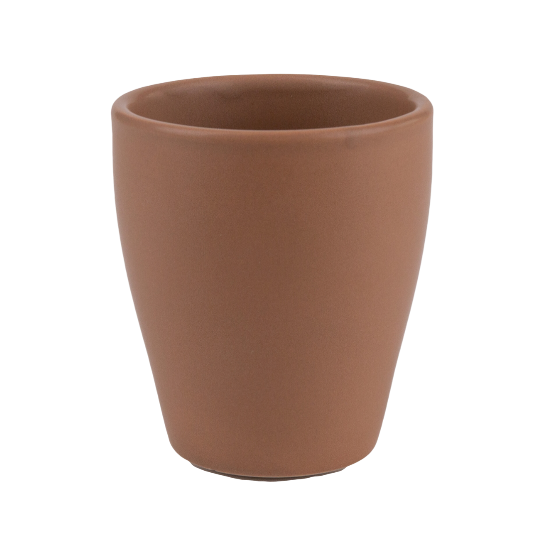 1x Lilac Theresa Ceramic Pot - 7cm