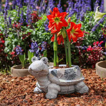 Tortoise Flower Pot