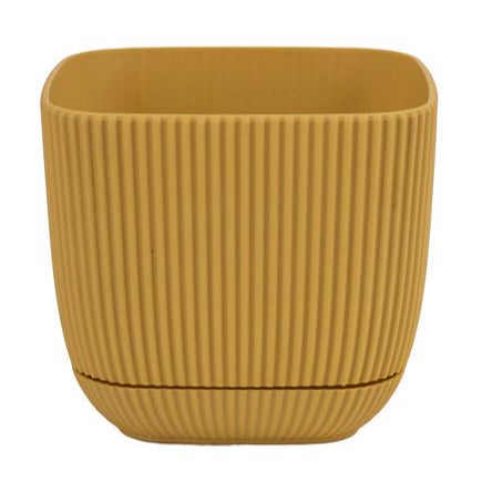 1x Coral Plastic Pot - Bright Options