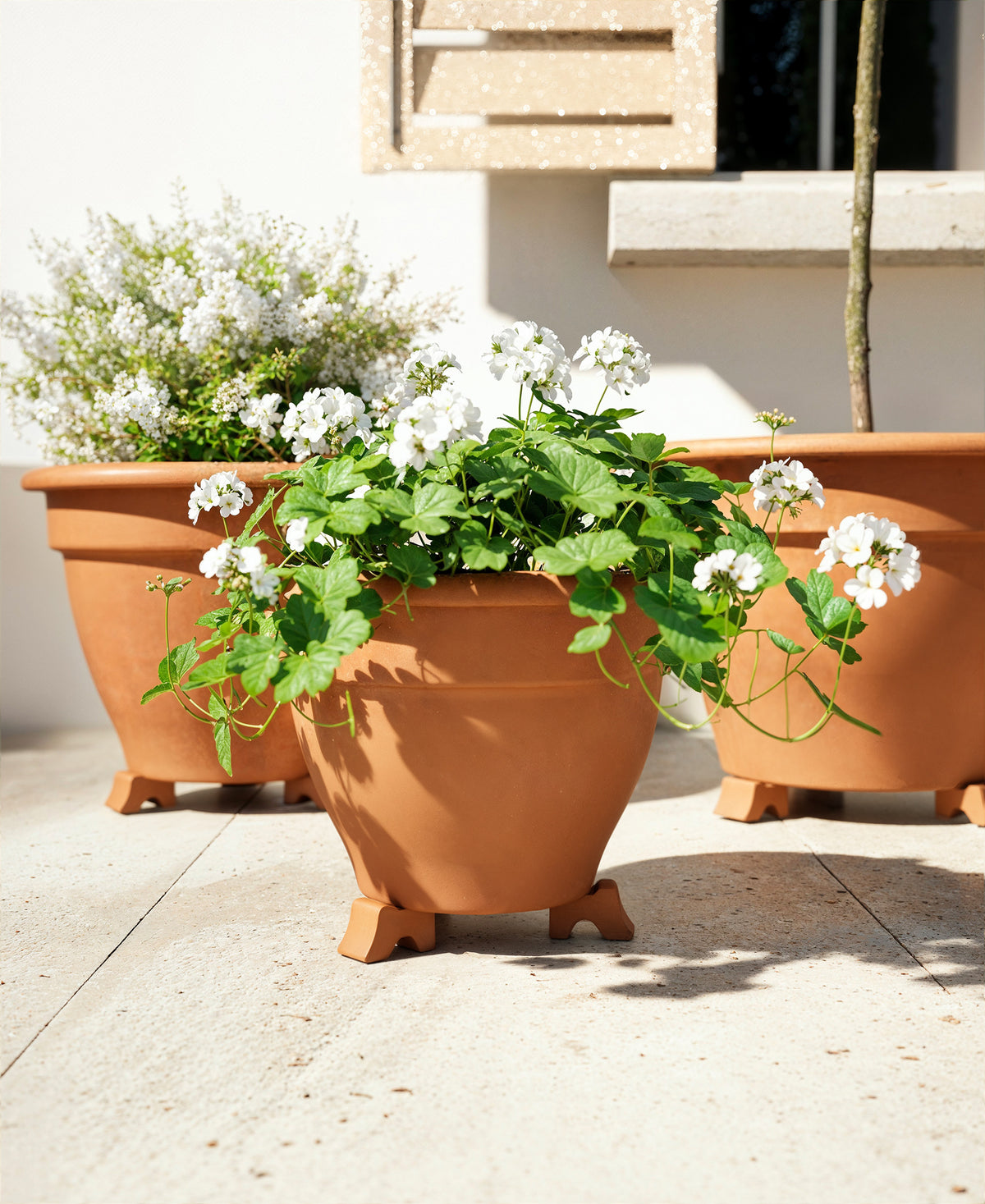 Terracotta Feet - Set of 3