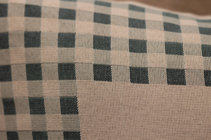 Evo Check - Oxford Finish Cushion - Green 3