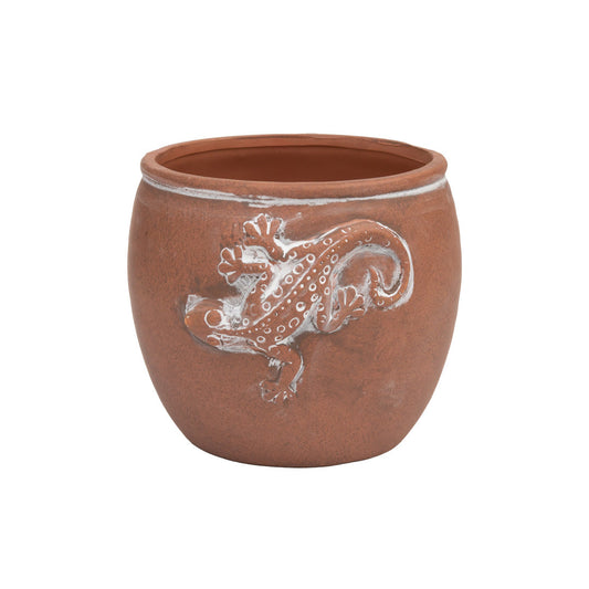 Terracotta Flower Pot - D14.5 - Terra Lizard