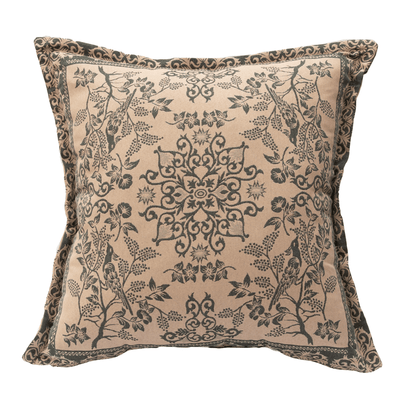 Mynah Bird - Oxford Finish Cushion - Green 2